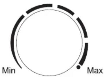 KORONA 46150 - Temperatuurknop/thermostaat: - 1