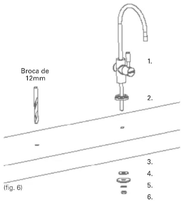 BRITA MyPure P1 - Paso 3: Instalación del grifo BRITA - 1