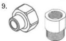 BRITA MyPure P1 - Your mypure P1 Filtration System includes the following (see fig. 1): - 5