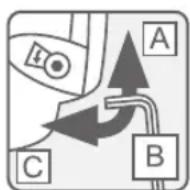 BRITA MyPure P1 - Step 1: Selecting the carbonate hardness setting (A/B/C) on the filter head - 2