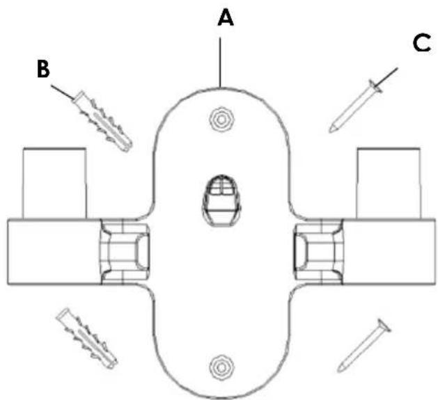 KALORIK VC 47706 - Installing the Wall Mount Charging Station - 1