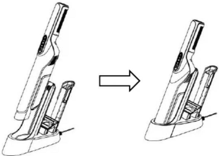 KALORIK HVC 46818 - CHARGEMENT DE LA BATTERIE - 1