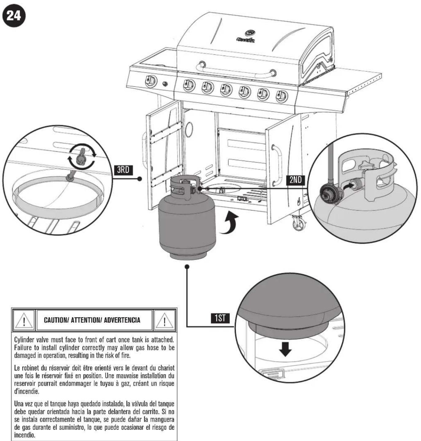Char-Broil Performance 463284022 - ASSEMBLY / ASSEMBLAGE / ASAMBLEA - 1