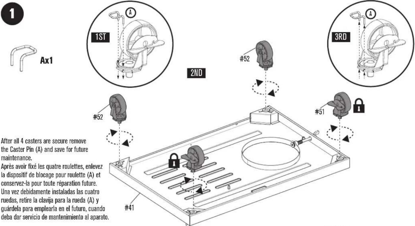 Char-Broil Performance 463284022 - ASSEMBLY / ASSEMBLAGE / ASAMBLEA - 1