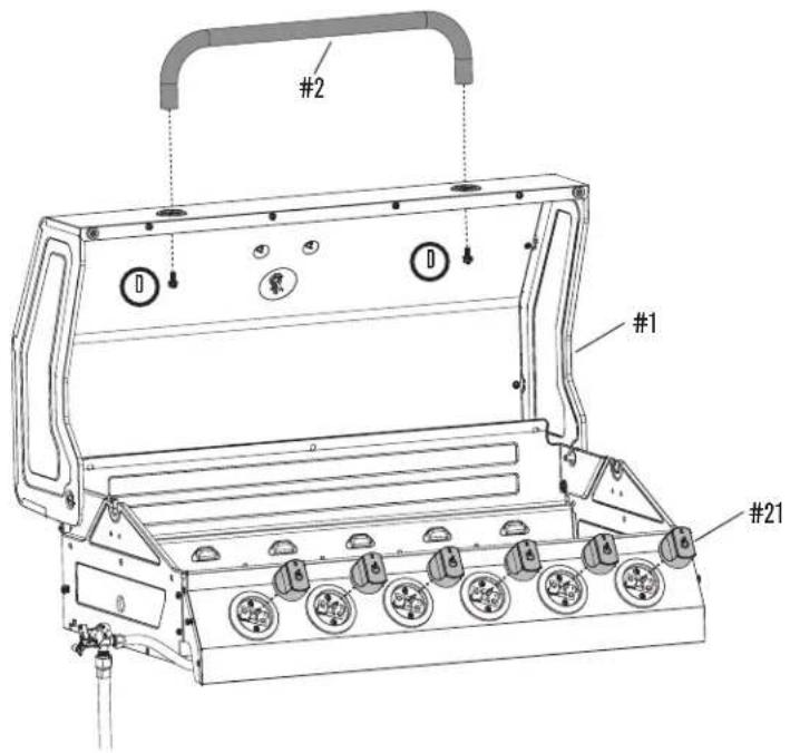 Char-Broil Performance 463284022 - ASSEMBLY / ASSEMBLAGE / ASAMBLEA - 2