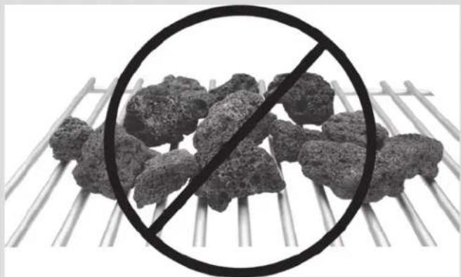 Char-Broil Performance 463284022 - Piedras de lava / briquetas - 1
