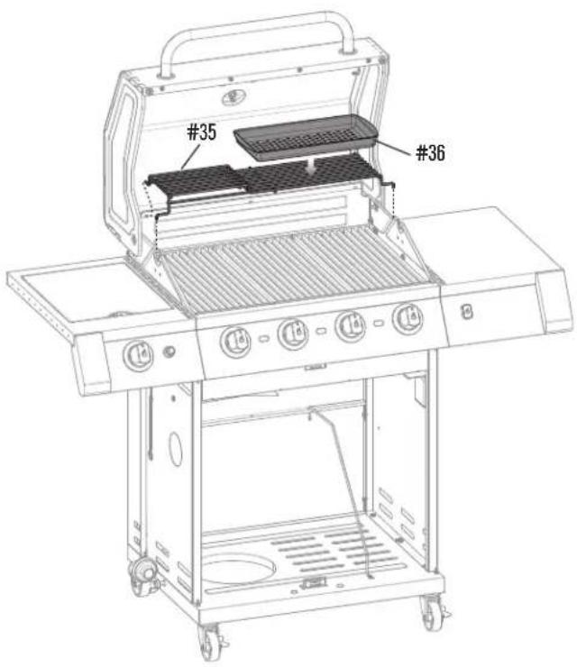 Char-Broil Performance Amplifire 463341421 - ASSEMBLY / ASSEMBLAGE / ASAMBLEA - 1