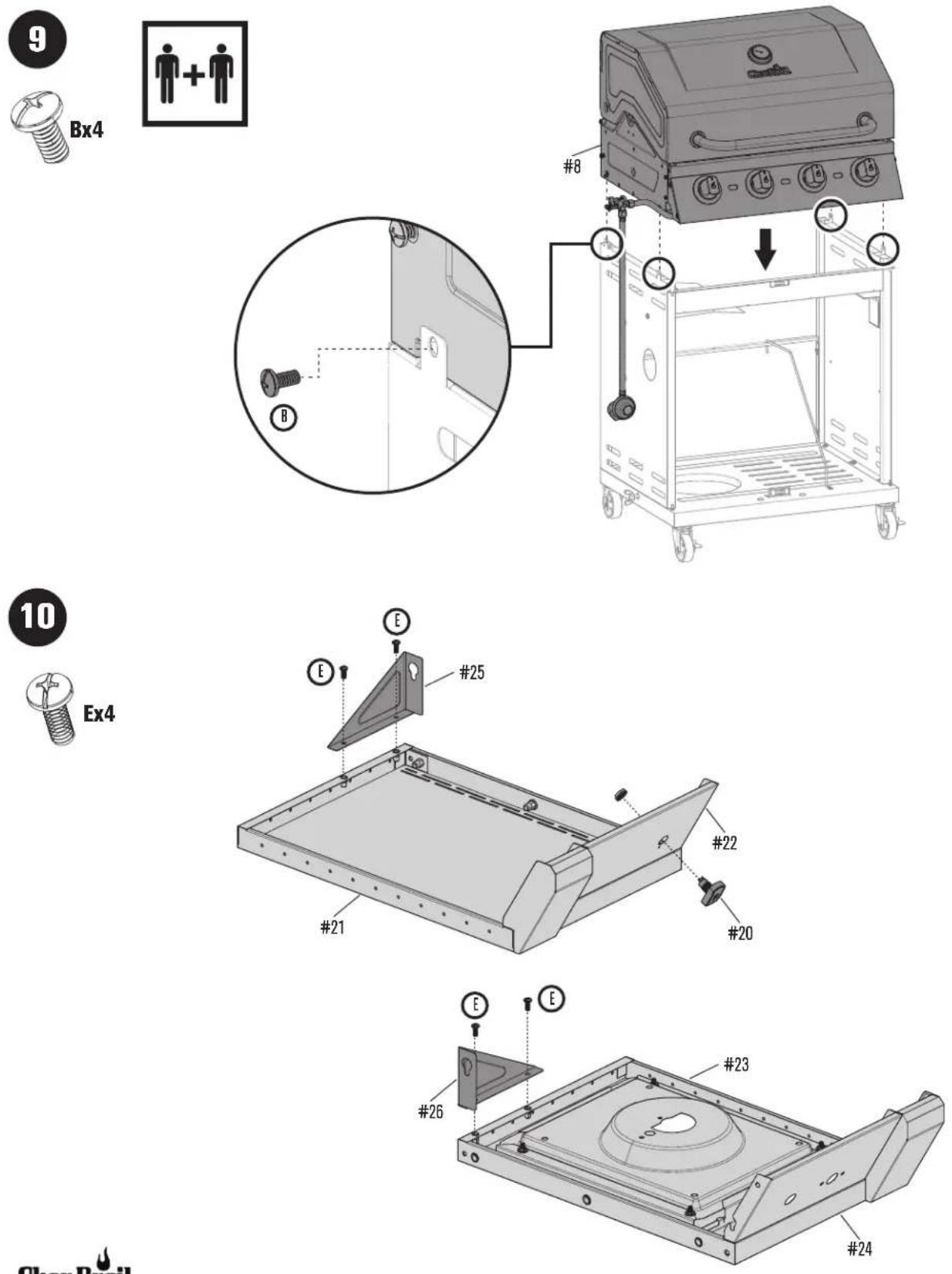 Char-Broil Performance Amplifire 463341421 - ASSEMBLY / ASSEMBLAGE / ASAMBLEA - 1