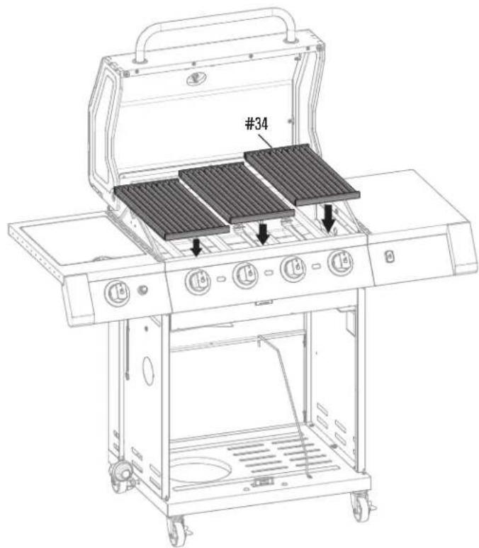 Char-Broil Performance Amplifire 463341421 - ASSEMBLY / ASSEMBLAGE / ASAMBLEA - 2