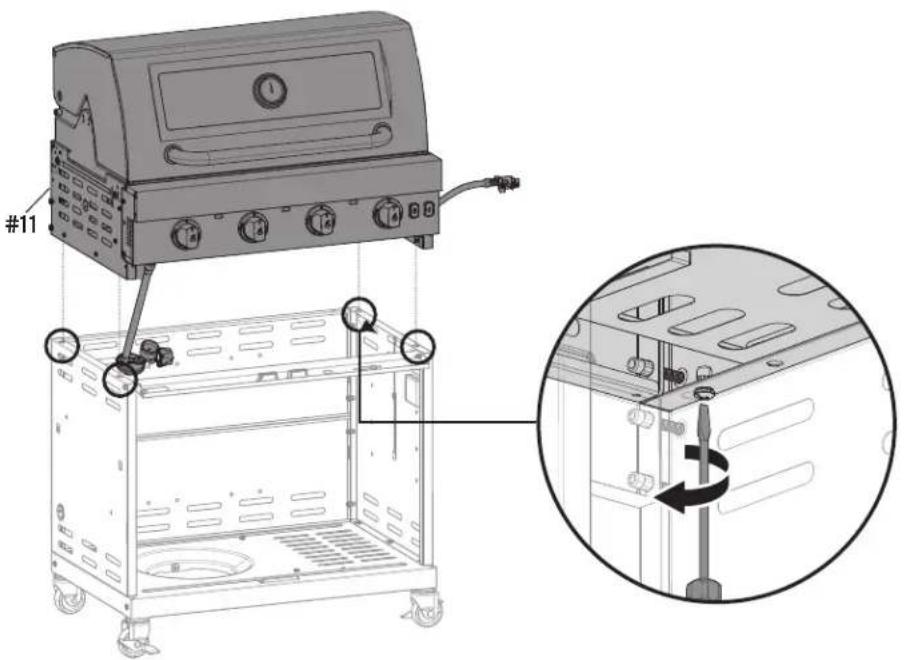 Char-Broil Signature Amplifire 463255721 - ASSEMBLY / ASSEMBLAGE / ASAMBLEA - 2