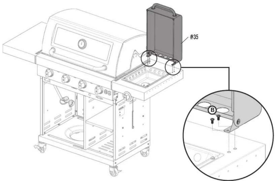 Char-Broil Signature Amplifire 463255721 - ASSEMBLY / ASSEMBLAGE / ASAMBLEA - 2