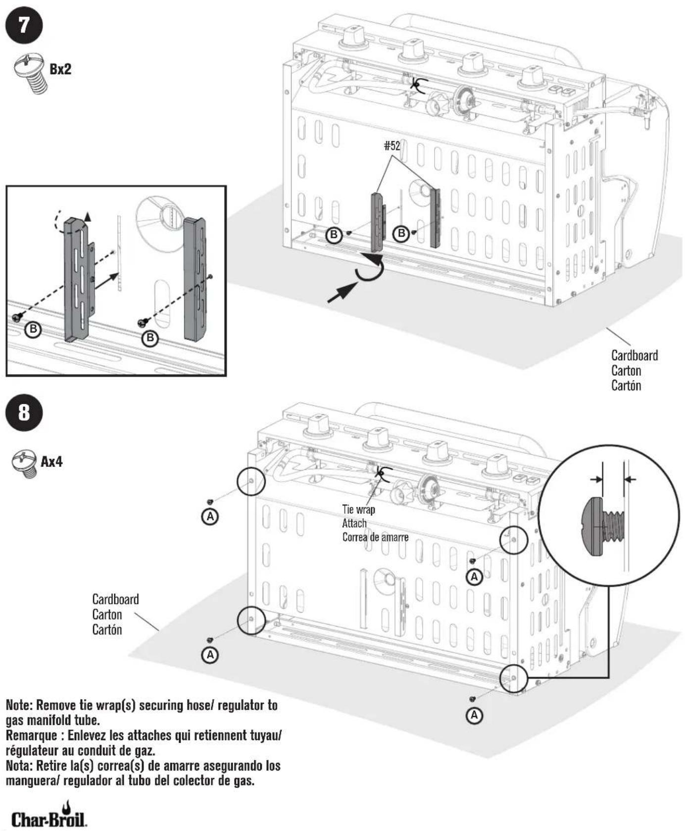 Char-Broil Signature Amplifire 463255721 - ASSEMBLY / ASSEMBLAGE / ASAMBLEA - 1