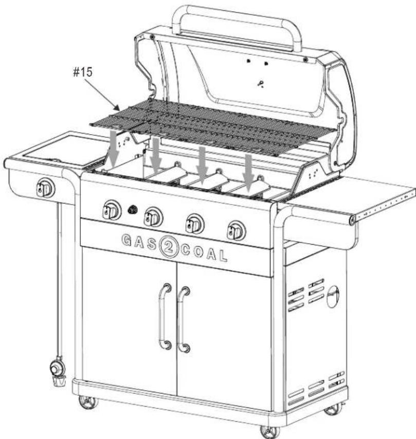 Char-Broil Gas2Coal 463278419 - ADVERTENCIA - 34