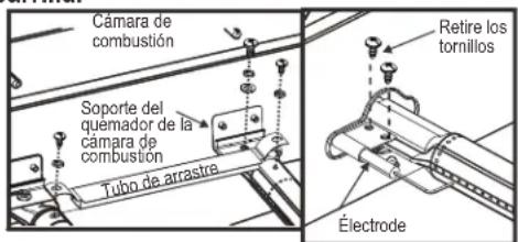 Char-Broil Gas2Coal 463278419 - Cómo limpiar la unidad del quemador - 2