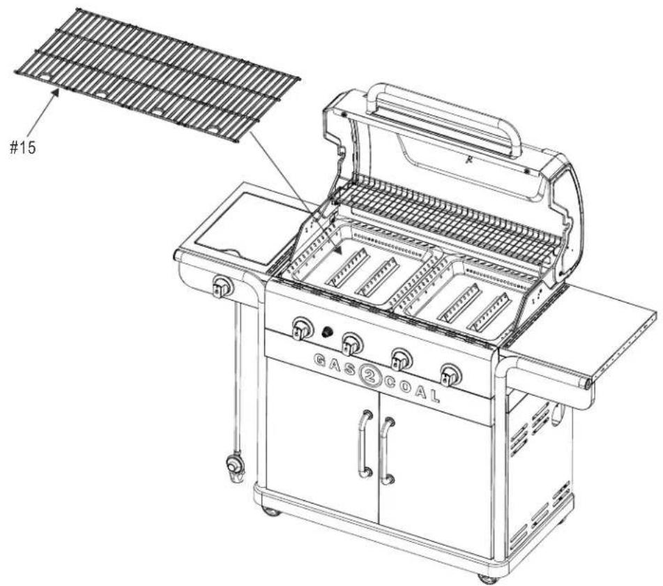 Char-Broil Gas2Coal 463278419 - ATTENTION - 5