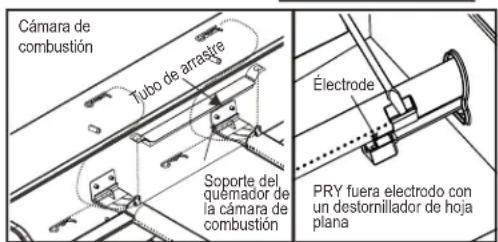 Char-Broil Gas2Coal 463278419 - Cómo limpiar la unidad del quemador - 3