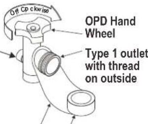 Char-Broil Gas2Coal 463370519 - Connecting Regulator to the LP Cylinder - 2