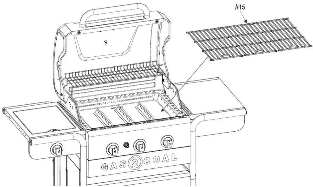 Char-Broil Gas2Coal 463370519 - ATTENTION - 3