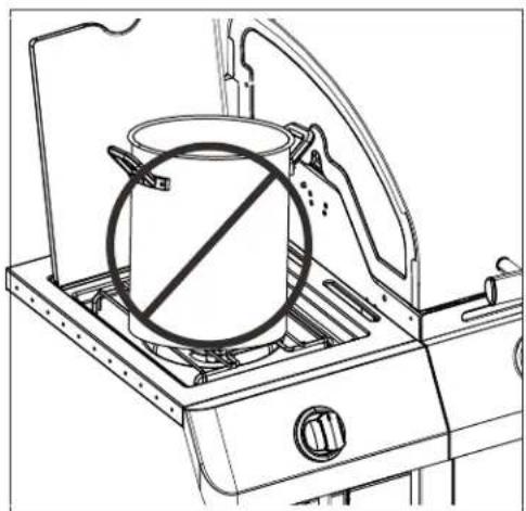 Char-Broil Gas2Coal 463370519 - CAUTION - 2