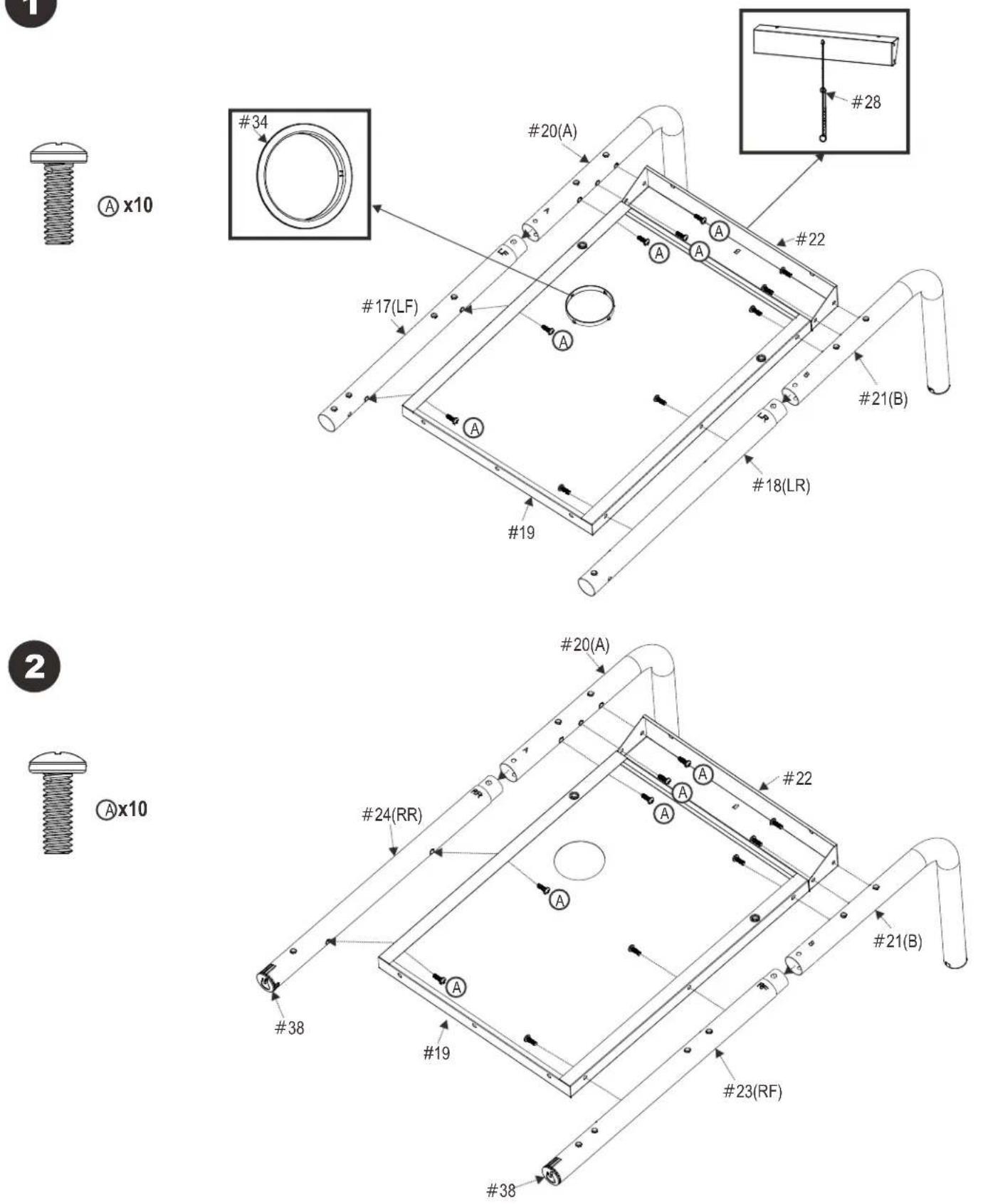 Char-Broil Gas2Coal 463370519 - ASSEMBLY/ ASSEMBLAGE/ ARMADO - 1