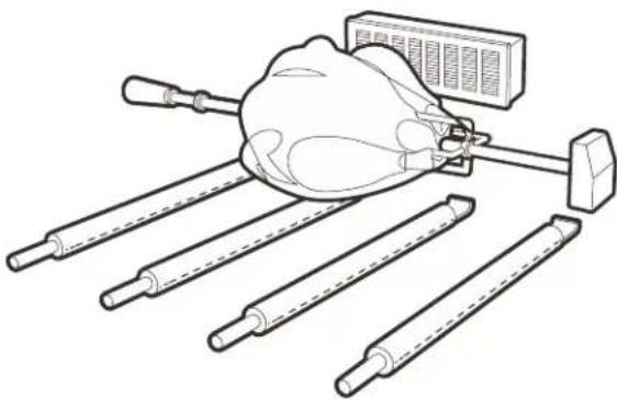 Char-Broil Gas2Coal 463370519 - Rotisserie Cooking - 2