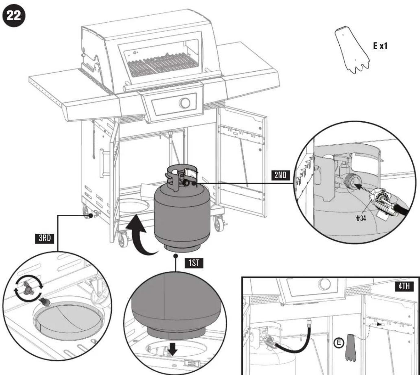 Char-Broil Cruise 463258622 - ASSEMBLY / ASSEMBLAGE / ASSEMBLEA - 1