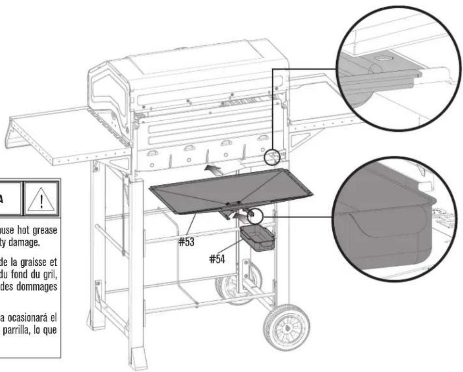 Char-Broil Performance 463351521 - CAUTION/ ATTENTION/ ADVERTENCIA - 1