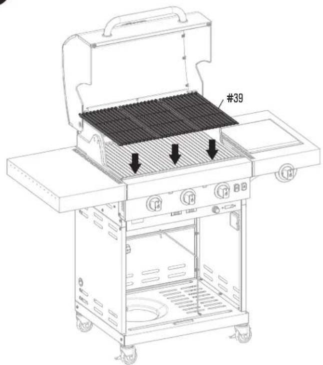 Char-Broil Signature Amplifire 463342620 - ASSEMBLY / ASSEMBLAGE / ASAMBLEA - 6