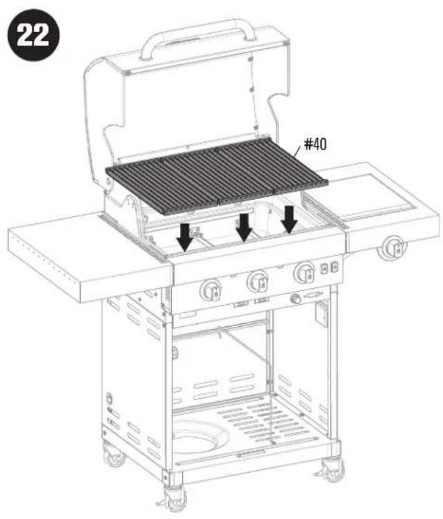 Char-Broil Signature Amplifire 463342620 - ASSEMBLY / ASSEMBLAGE / ASAMBLEA - 1