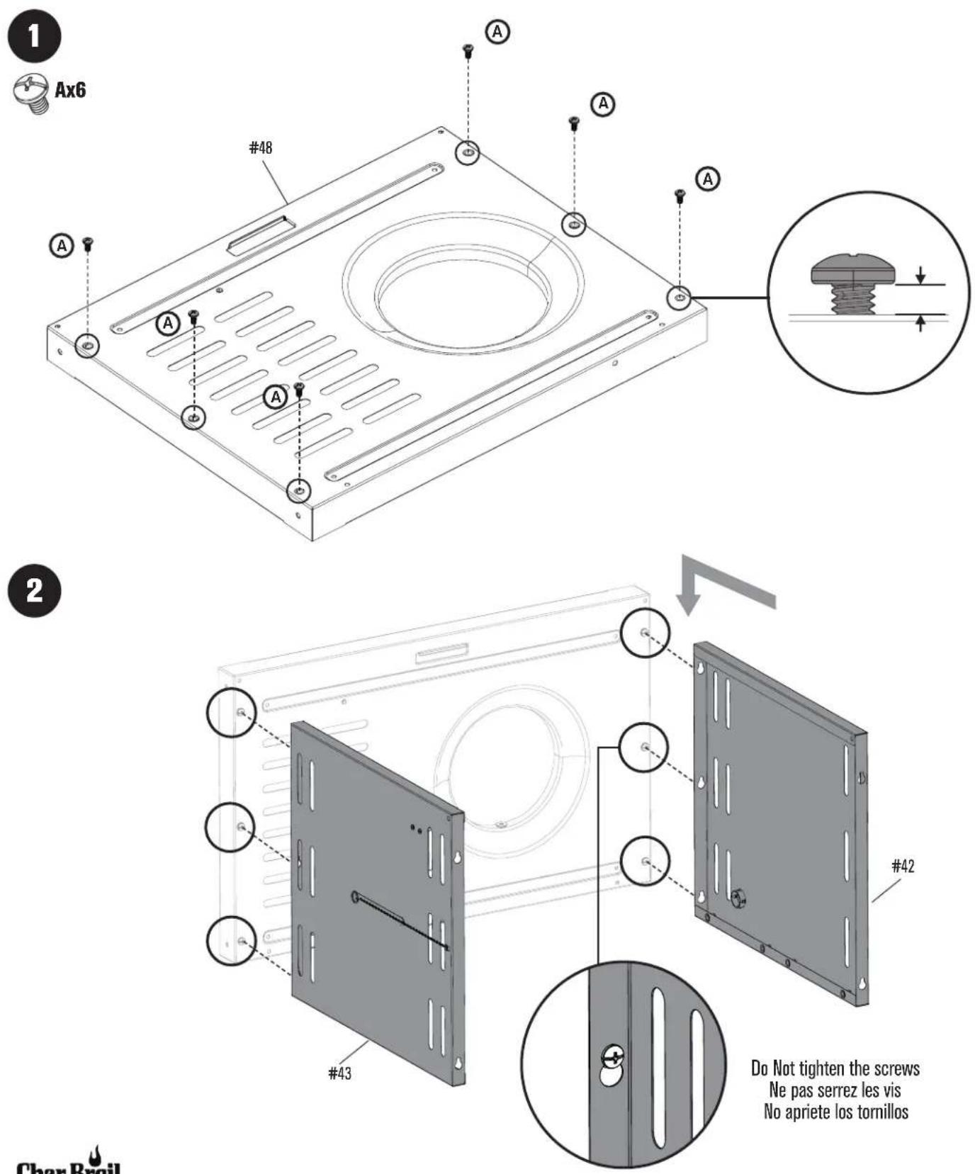 Char-Broil Signature Amplifire 463342620 - ASSEMBLY / ASSEMBLAGE / ASAMBLEA - 1