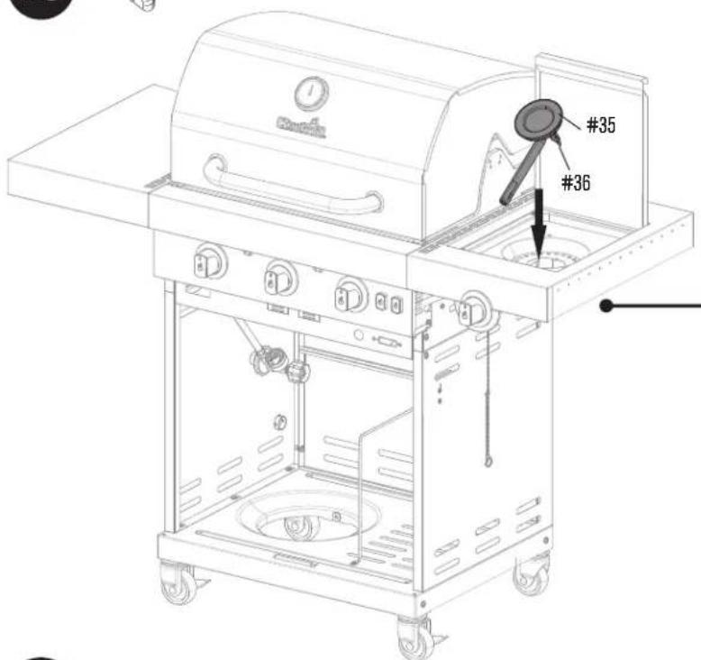 Char-Broil Signature Amplifire 463342620 - ASSEMBLY / ASSEMBLAGE / ASAMBLEA - 2