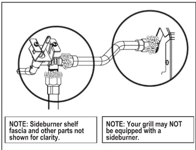Char-Broil Signature Amplifire 463342620 - Leak Testing Valves, Hose and Regulator - 2