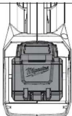 MILWAUKEE M18 2771-21 - Removing/Inserting the Battery - 1