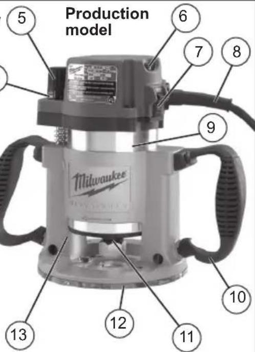 MILWAUKEE HP 5615-24 - FUNCTIONAL DESCRIPTION - 5