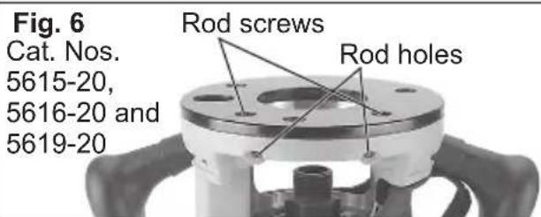 MILWAUKEE HP 5615-24 - Installing/Removing Edge Guide - 1