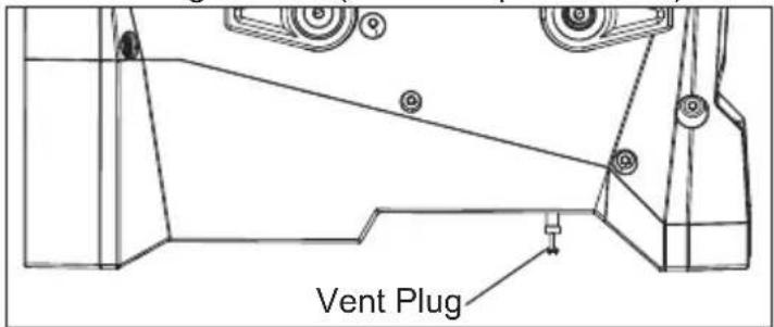 MILWAUKEE M18 Force Logic 2774-21HD - To remove the vent plug: - 1