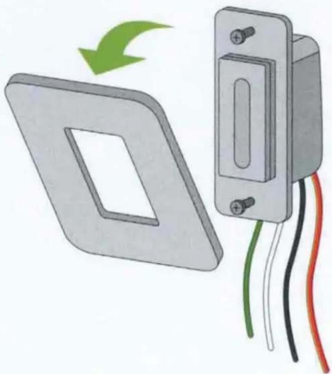 BELKIN Wemo WiFi Smart Dimmer - Remove cover plate - 1