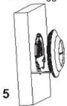GRANDSTREAM GWN7625 - Supporto montaggio a parete - 5