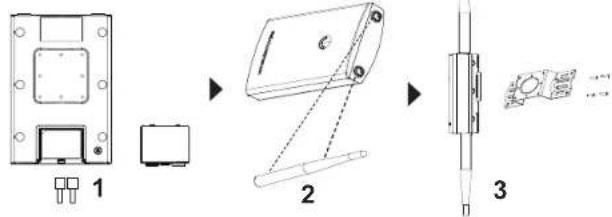 GRANDSTREAM GWN7664LR - Wall Mount - 1