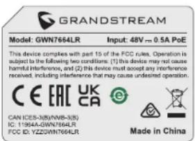 GRANDSTREAM GWN7664LR - Método 1: Descubrir GWN7664LR utilizando su dirección MAC - 1