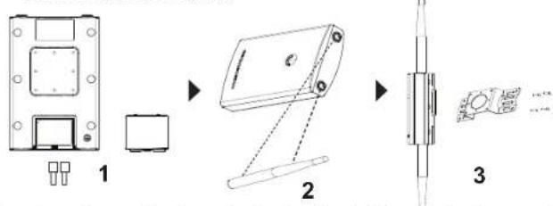 GRANDSTREAM GWN7664LR - Pole Mount - 1