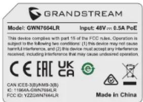 GRANDSTREAM GWN7664LR - Metodo 1: Scoprire GWN7664LR usando il suo indirizzo MAC - 1