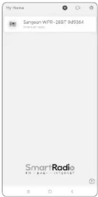 SANGEAN WFR-28BT - Utilisation de l'application UNDOK pour contrôler la radio. - 1