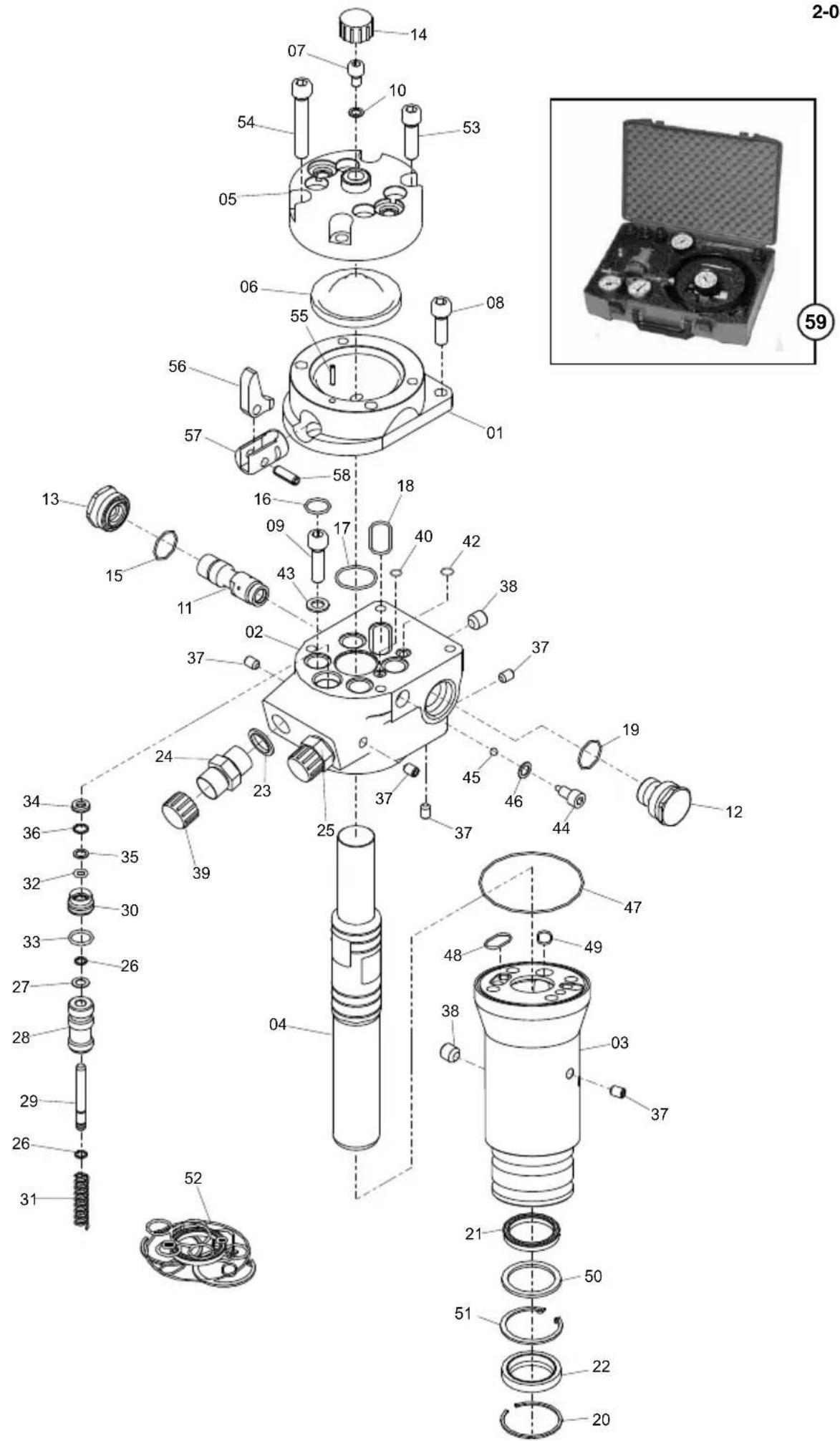 Lescha BELLE BHB 27 - Main Assembly, - 1