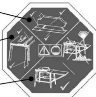 Lescha TSL 315 TP - Symbole auf dem Gerät - 1