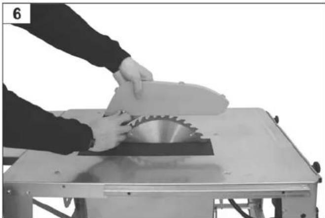 Lescha TSL 315 TP - Výměna pilového kotouče - 1