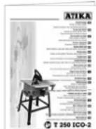 ATIKA T 250 ECO-3 - Obsah dodávky - 1