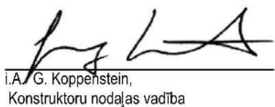 ATIKA BWS 700 N-2 - EK atbilstibas deklaracija - 1