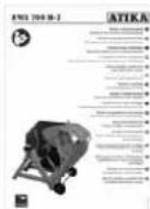 ATIKA BWS 700 N-2 - Description of device / spare parts - 1