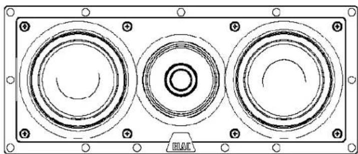 ELAC Vertex II IC-VT62-W - Verkabelung - 5